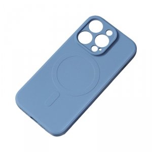Silikonowe magnetyczne etui iPhone 13 Silicone Case Magsafe - ciemnoniebieskie