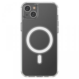 Etui magnetyczne Clear Magnetic Case z MagSafe do iPhone 15 Plus - przezroczyste