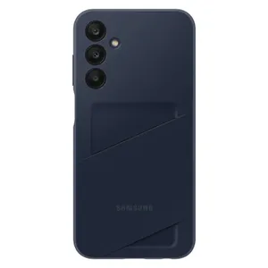 Etui Samsung Card Slot Case EF-OA156TBEGWW z kieszenią na karty do Samsung Galaxy A15 / A15 5G - czarno-niebieskie