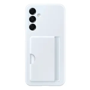 Etui Samsung Card Slot Case EF-OA166TLEGWW z kieszenią na karty do Samsung Galaxy A16 - niebieskie