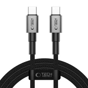 Kabel Tech-Protect UltraBoost DNA USB-C PD60W/3A 100 cm - szary