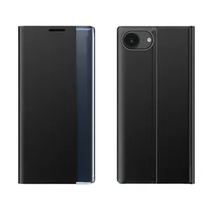 Etui New Sleep Case pokrowiec z klapką i podstawką na iPhone 16e - czarne