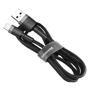 Kabel Baseus Cafule USB-A / Lightning 1.5A QC 3.0 2 m - czarny