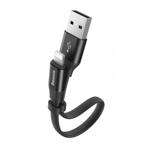 Kabel Baseus Nimble USB-A / Lightning 2A 0.23 m - czarny