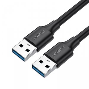 Ugreen kabel przewód USB 3.0 (męski) - USB 3.0 (męski) 2m szary (10371)