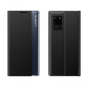 New Sleep Case pokrowiec etui z klapką z funkcją podstawki Samsung Galaxy A02s EU czarny