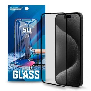 Szkło hartowane 5D do Samsung A16 5G/A26 5G Full Glue czarny KOPERTA