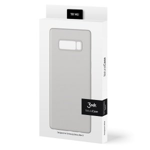 3MK Etui NC Sam Note 8 biały white, Natural Case