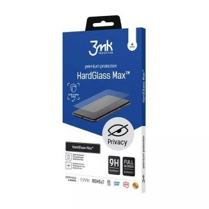 3MK HardGlass Max Privacy iPhone 14 Plus /13 Pro Max 6,7 czarny/black, FullScreen Glass