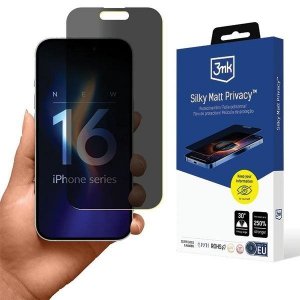 3MK Silky Matt Privacy iPhone 16 Pro Max6.9 Folia prywatyzująca