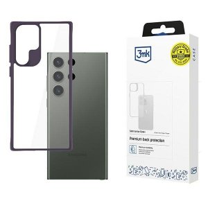 3MK Satin Armor Case+ Sam S24 Ultrafioletowy/purple