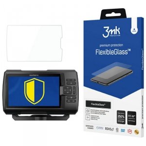 Szkło hybrydowe 3MK FlexibleGlass do     Garmin Striker Plus 7sv
