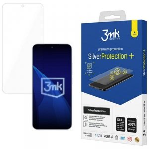 Folia antymikrobowa 3MK SilverProtect+   montowana na mokro do Xiaomi 15