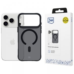 Etui 3MK Smoke MagCase do Apple iPhone   17 Pro Max