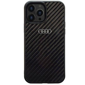 Audi Carbon Fiber iPhone 13 Pro / 13 6.1 czarny/black hardcase AU-TPUPCIP13P-R8/D2-BK