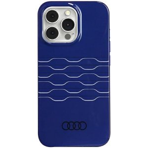 Audi IML MagSafe Case iPhone 13 Pro / 13 6.1 niebieski/navy blue hardcase AU-IMLMIP13P-A6/D3-BE