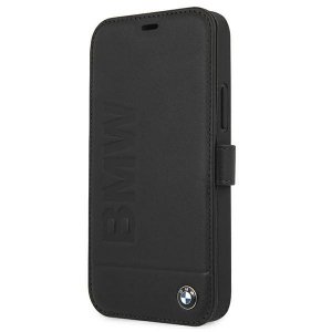 Etui BMW BMFLBKP12SSLLBK iPhone 12 mini 5,4 czarny/black book Signature