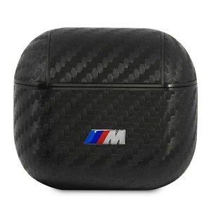 BMW BMA3WMPUCA AirPods 3 cover czarny/black PU Carbon M Collection