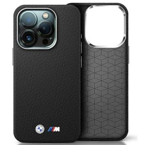 BMW BMHCP16X23PUFWKEV iPhone 16 Pro Max6.9 czarny/black hardcase M Edition Kevlar wrapped metal