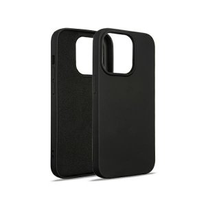 Beline Etui Silicone iPhone 14 Pro 6,1czarny/black