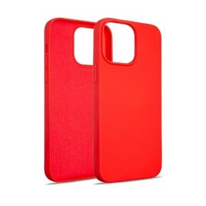 Beline Etui Silicone iPhone 15 Pro Max 6,7 czerwony/red
