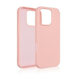 Beline Etui Silicone iPhone 16 Pro 6.3  różowo-złoty/rose gold