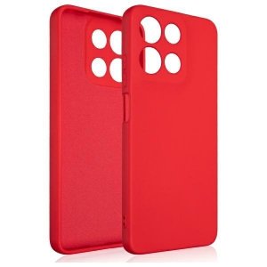 Etui Beline Silicone do Moto G15         czerwony