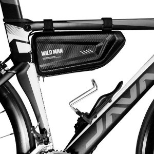 WILDMAN Etui/sakwa na ramę roweru L E4   1.5L uchwyt rowerowy czarna/black