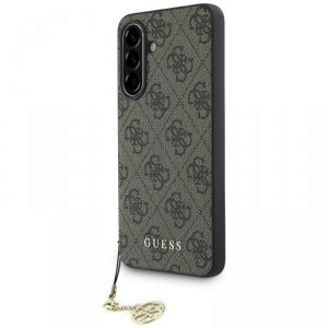 Etui Guess 4G Charms Collection do       Samsung Galaxy A36 brązowy