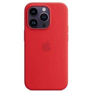 Etui Apple MPTG3ZM/A iPhone 14 Pro 6,1 MagSafe czerwony/red Silicone Case