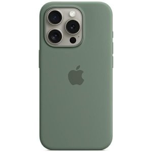Etui Apple MT1X3ZM/A iPhone 15 Pro Max 6.7 MagSafe zielony cyprysowy/cypress Silicone Case
