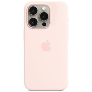 Etui Apple MT1U3ZM/A iPhone 15 Pro Max 6.7 MagSafe jasnoróżowy/light pink Silicone Case