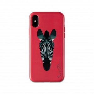 Wilma Savanna Zebra iPhone X/Xs czerwony /red