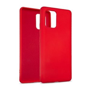 Beline Etui Silicone Samsung S10 Lite G770/A91 czerwony/red