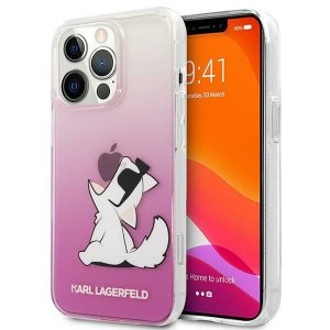 Karl Lagerfeld KLHCP14LCFNRCPI iPhone 14 Pro 6,1 hardcase różowy/pink Choupette Fun