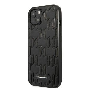 Karl Lagerfeld KLHCP13SMNMP1K iPhone 13 mini 5,4 hardcase czarny/black Monogram Plaque