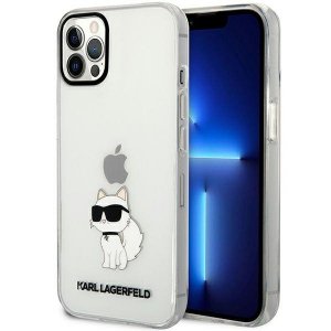Karl Lagerfeld KLHCP12MHNCHTCT iPhone 12 /12 Pro 6,1 transparent hardcase Ikonik Choupette