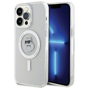 Karl Lagerfeld KLHMP15XHFCCNOT iPhone 15 Pro Max 6.7 transparent hardcase IML Choupette MagSafe