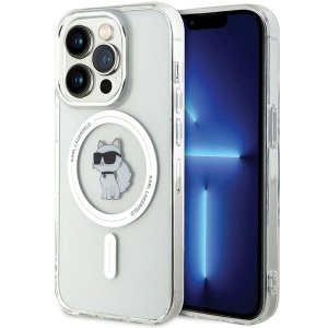 Karl Lagerfeld KLHMP13XHFCCNOT iPhone 13 Pro Max 6.7 transparent hardcase IML Choupette MagSafe