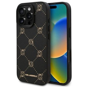 Karl Lagerfeld KLHMP16LPGKHPHK iPhone 16Pro 6.3 czarny/black Magsafe Karl Head