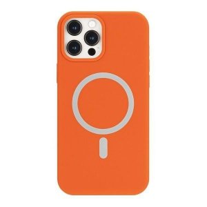 Mercury MagSafe Silicone iPhone 12 Pro Max 6.7 pomarańczowy/orange
