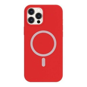 Mercury MagSafe Silicone iPhone 12/12 Pro 6.1 czerwony/red