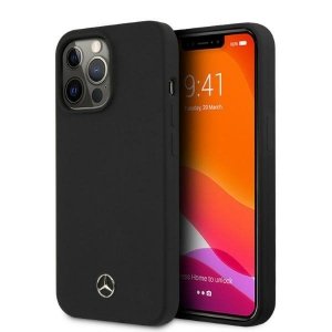 Mercedes MEHMP13XSILBK iPhone 13 ProMax 6,7 czarny/black hardcase Silicone Magsafe