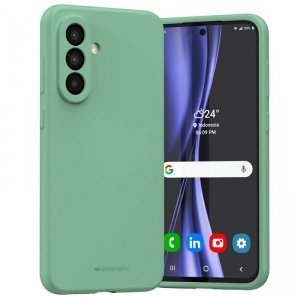 Etui Mercury Silicone do Samsung Galaxy  A56 zielony