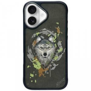 Etui Nimmy Wilk MagSafe do iPhone 16     ciemnoszary