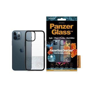 PanzerGlass ClearCase iPhone 12 Pro Max 6,7 Antibacterial czarny/black