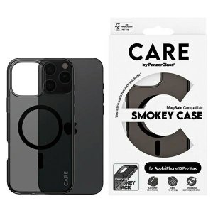 Etui CARE by PanzerGlass Flagship Case   iPhone 16 Pro Max 6.9 dymny/smokey MagSafe 1352