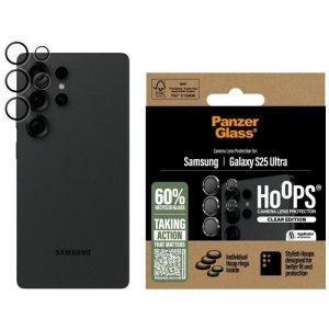 Szkło hartowane na obiektyw PanzerGlass  Hoops Lens Protector do Samsung Galaxy S25 Ultra przezroczysty