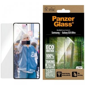 Szkło hartowane PanzerGlass Eco Matrix   Ultra-Wide Fit do Samsung Galaxy S25 Ultra