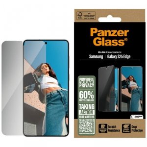 Szkło prywatyzujące PanzerGlass Ultra-Wide Fit do Samsung Galaxy S25 Edge 